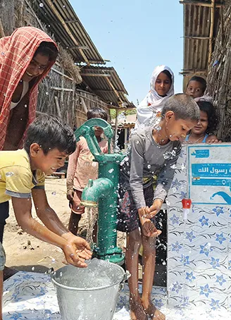 Surface Water Well- with Electrical Pump & Hydraulic Pump & Ceramic Tub